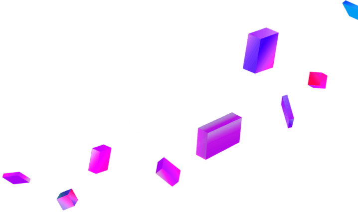 紫キューブ